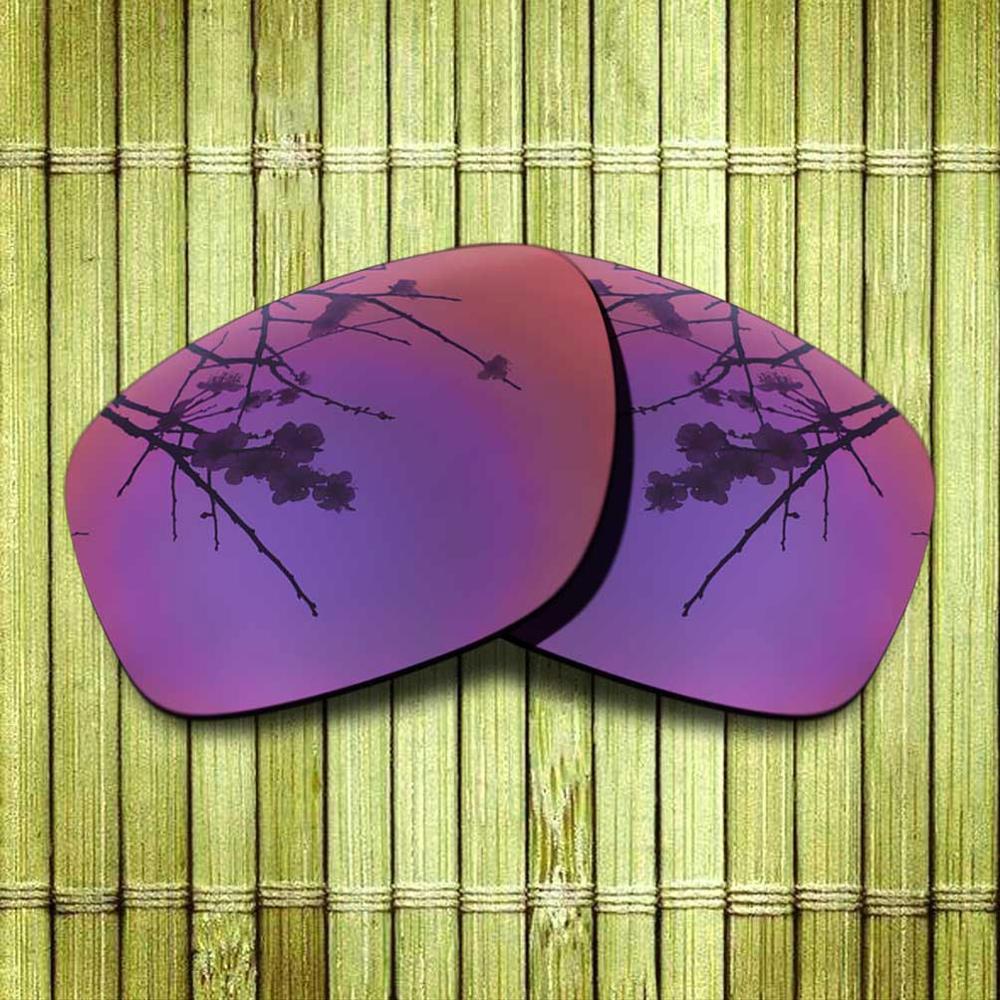 Polarized Replacement Lense For-Oakley Sliver Sunglasses Frame True Color Mirrored Coating - Options: Midnight Sun