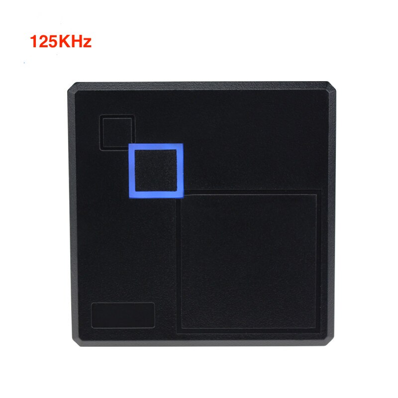Long Range RFID NFC Card Reader 125KHz/13.56MHz Proximity Access Control Keypad IP65 Waterproof Keyboard with Wiegand26 Output: 125KHz NO Keypad