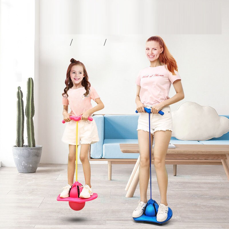 Tramoggia Ball Balance Board Jump Fitness Planet Jumping Toys Promote Skeletal Development Balance Coordination