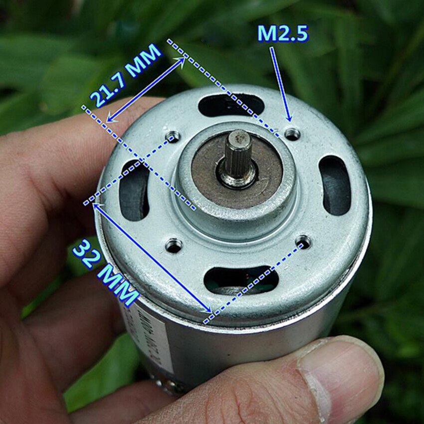 DC230V 17000 rpm 9712 miniatur dauerhaft Magnet DC Motor- mechanische ausrügestochen/Energie werkzeuge/DIY zubehör