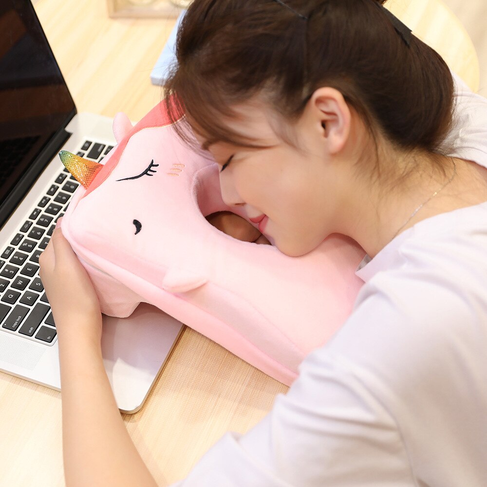 Bambini cartone animato dormire pisolino artefatto ufficio Memory Foam cuscino Siesta bambini sdraiato cuscino per dormire studente cuscino sdraiato