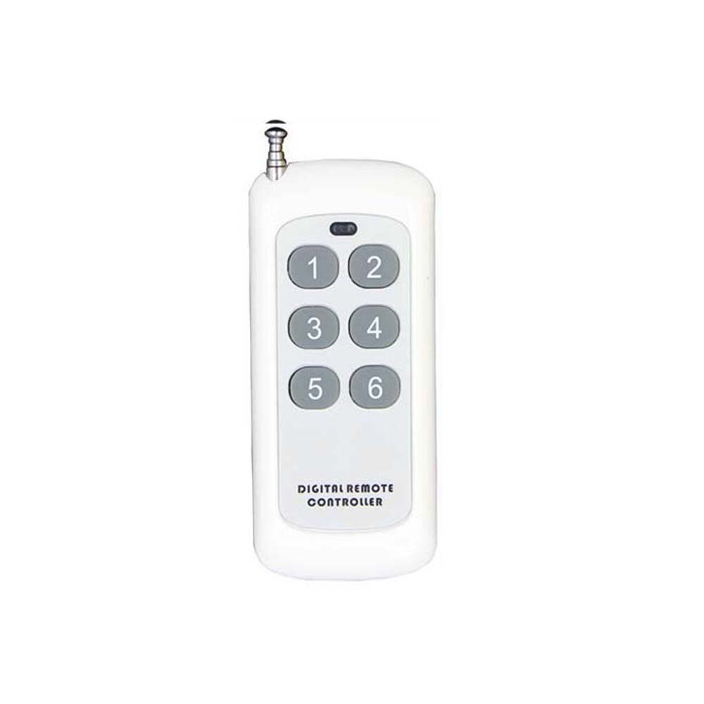 1000m longue portée Distance haute puissance 2CH sans fil télécommande émetteur 2 CH canal RF 433 MHz Portable porte-clés: Rouge