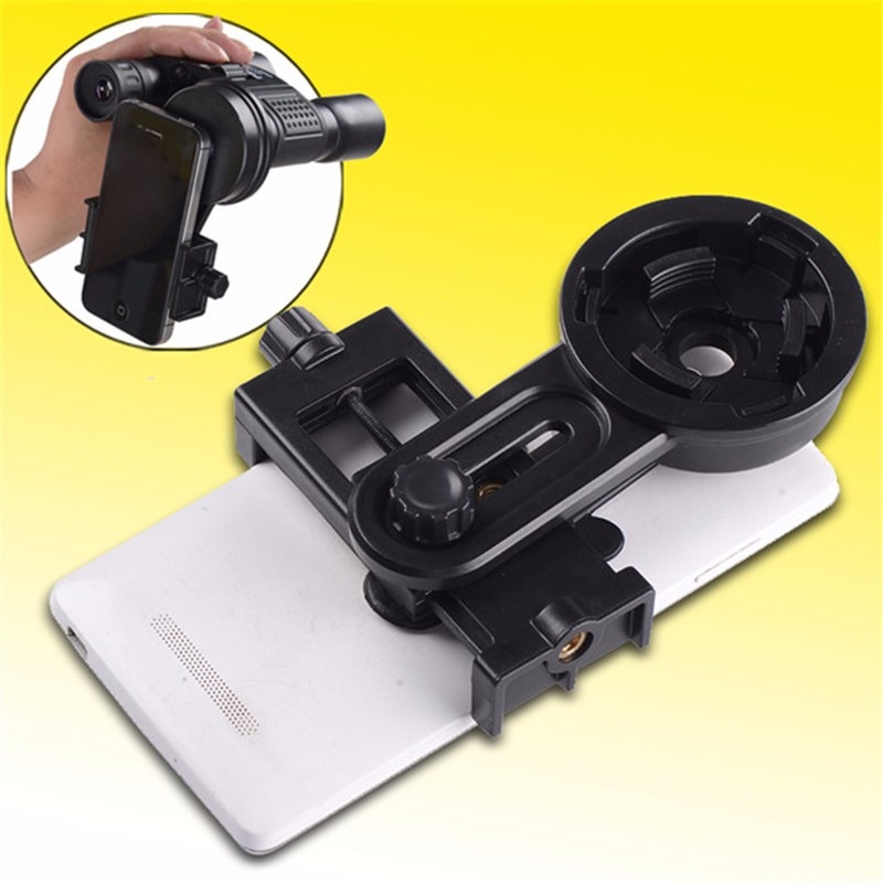 Telescoop Camera Lens Holder Aansluiten 0-6 Inch Telefoon En 22-48mm Oculair Voor Samsung Voor iPhone Mobiele Telefoons