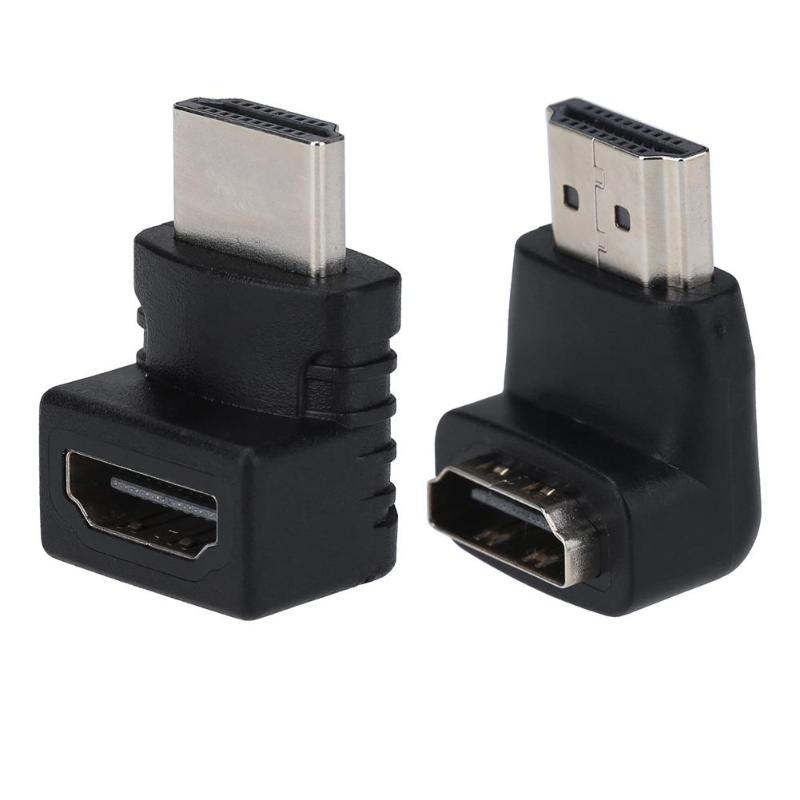Vertical HDMI Adapter HDMI Male to Female Converter Adapter Cable 1080P HD Extender Connector