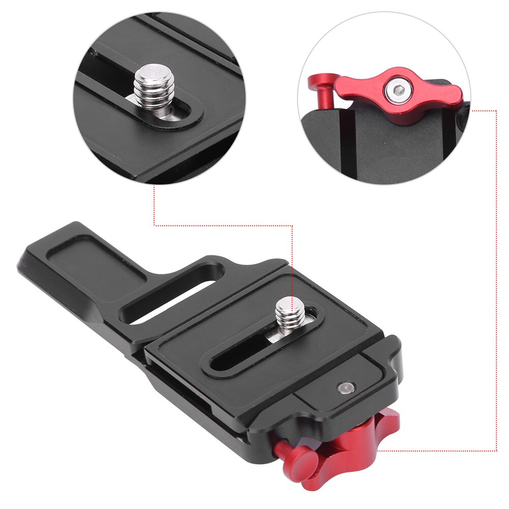 2 Pieces 35mm Tripod Quick Release Plate Camera Tripod Mount