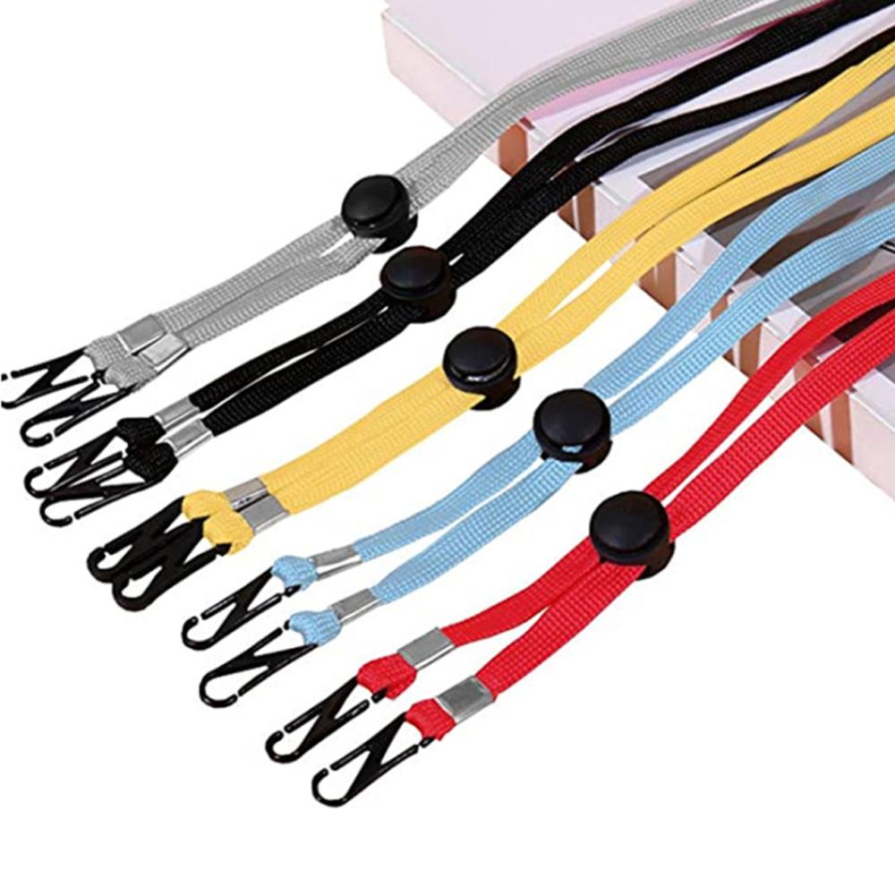 Adjustable windproof rope for hats, hat rope, mask lanyard, windproof rope