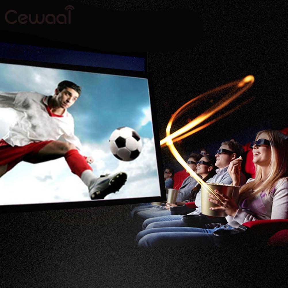 Omlaag projectorscherm, oprolbaar handmatig projectiescherm HD Omlaag projectorscherm, oprolbaar handmatig projectiescherm HD