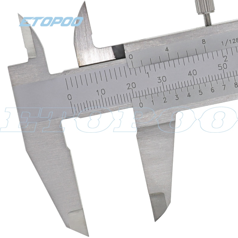 High Precision Industry Stainless Steel Vernier Caliper Mono block 0-150 0-200 300mm 0.02mm/0.05mm metric Measuring Tool