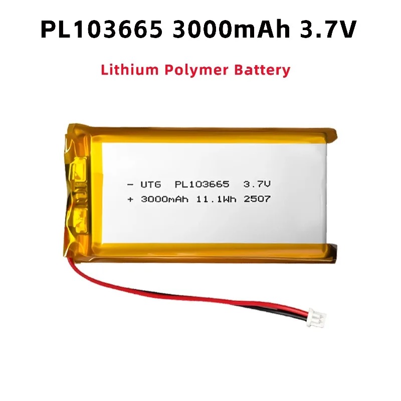 Auf Lagerbier für T114 V2 LoRa 32 V3 Dev-Gremium Lithium-Batterie 3,7V 3000mAh PL103665 LoRa-Batterie Li-Polymer-Akkus