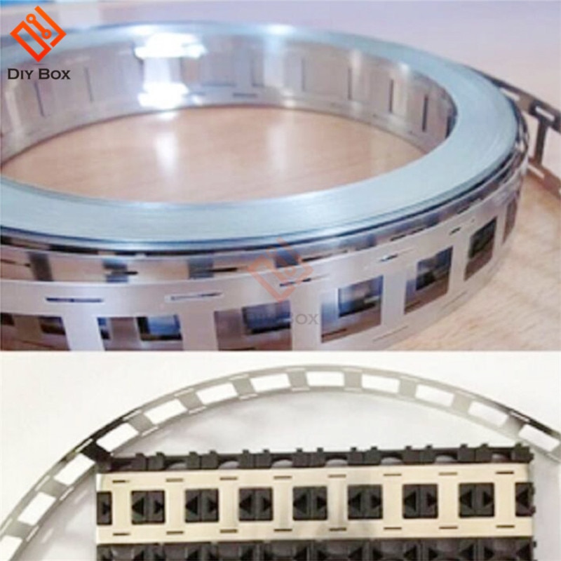 1 Meter Nickel Strip 18650 Lithium Battery Pack Making Nickel Strips Battery Connection Nickel Strip 0.15 * 27mm Punching