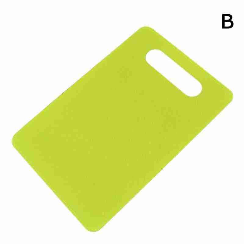 Antislip kunststof snijplank voedsel snijblok mat keukenbenodigdheden snijgereedschap groente en fruit cook  n2 u 0: B
