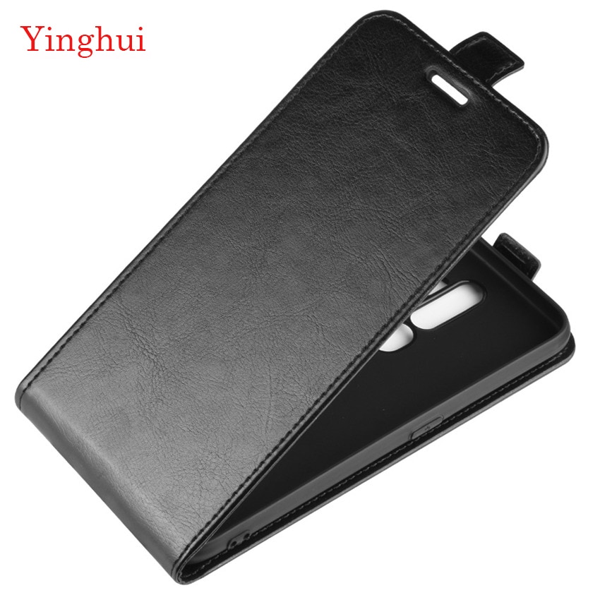 For OPPO A5 Case Cover Flip Leather Case For OPPO A5 A9 Vertical Cover Wallet Leather Case