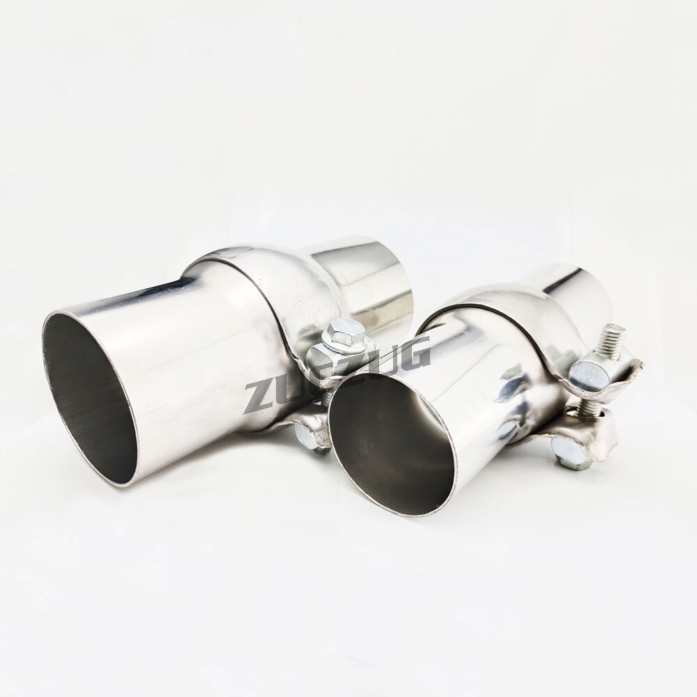 Car Accessories SWIVEL EXHAUST CLAMP SS Joint Universal Muffler Adjustment Adapter Pipe