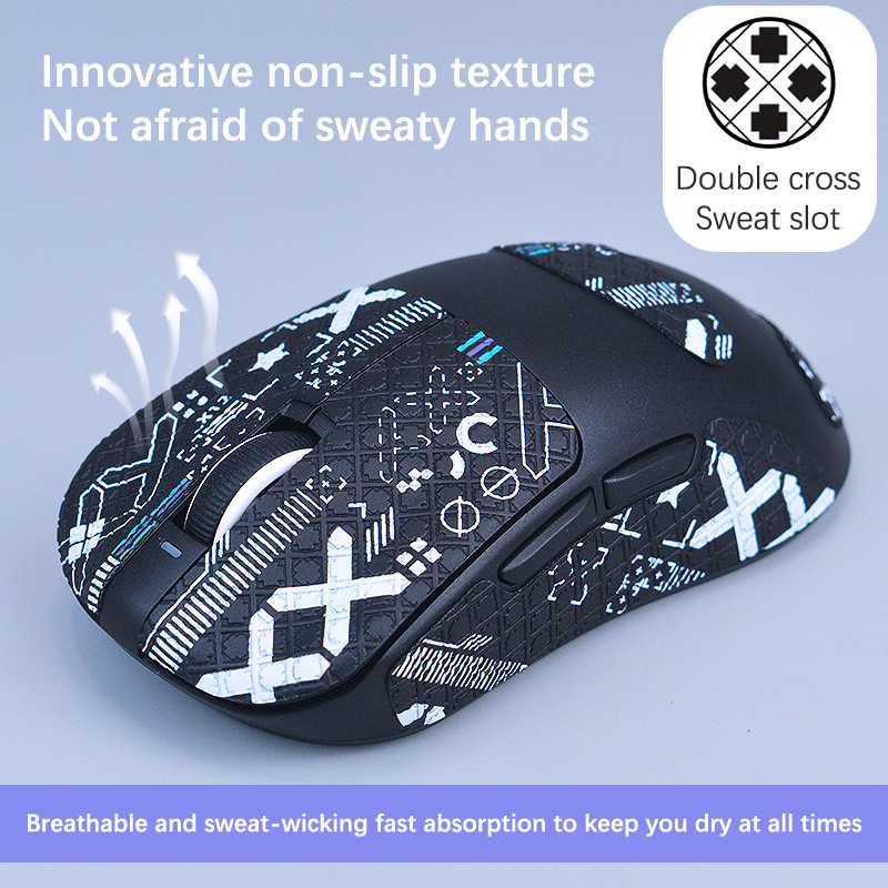 Game Mouse Grip Tape Skate Handmade Sticker Non Slip Suck Sweat Anti-Slip Sticker For VGN Dragonfly F1 PRO Max
