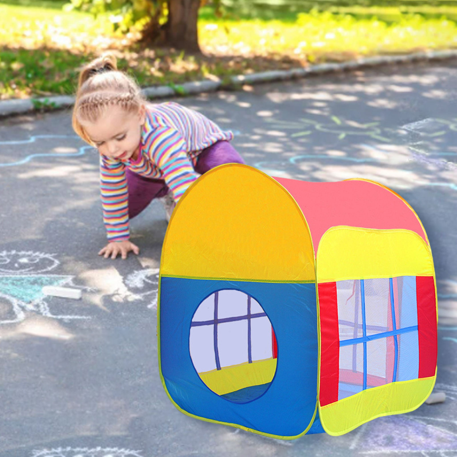 Vouwen Kids Play Tent Draagbare Home Tuin Playhouse Peuters Jongens Meisjes