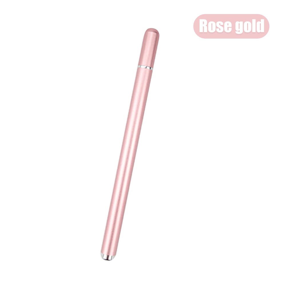 Universele Touch Pen Voor Ipad Xiaomi Samsung Tekening Touch Screen Android Touch Potlood Voor Telefoon Tablet Mobiele Stylus Pen: Rose gold