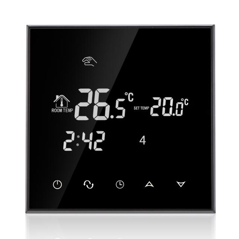 MINCO HEAT HY03WE-4 Digital AC220 Temperature Controller Touch Screen Room Thermostat for Warm Floor