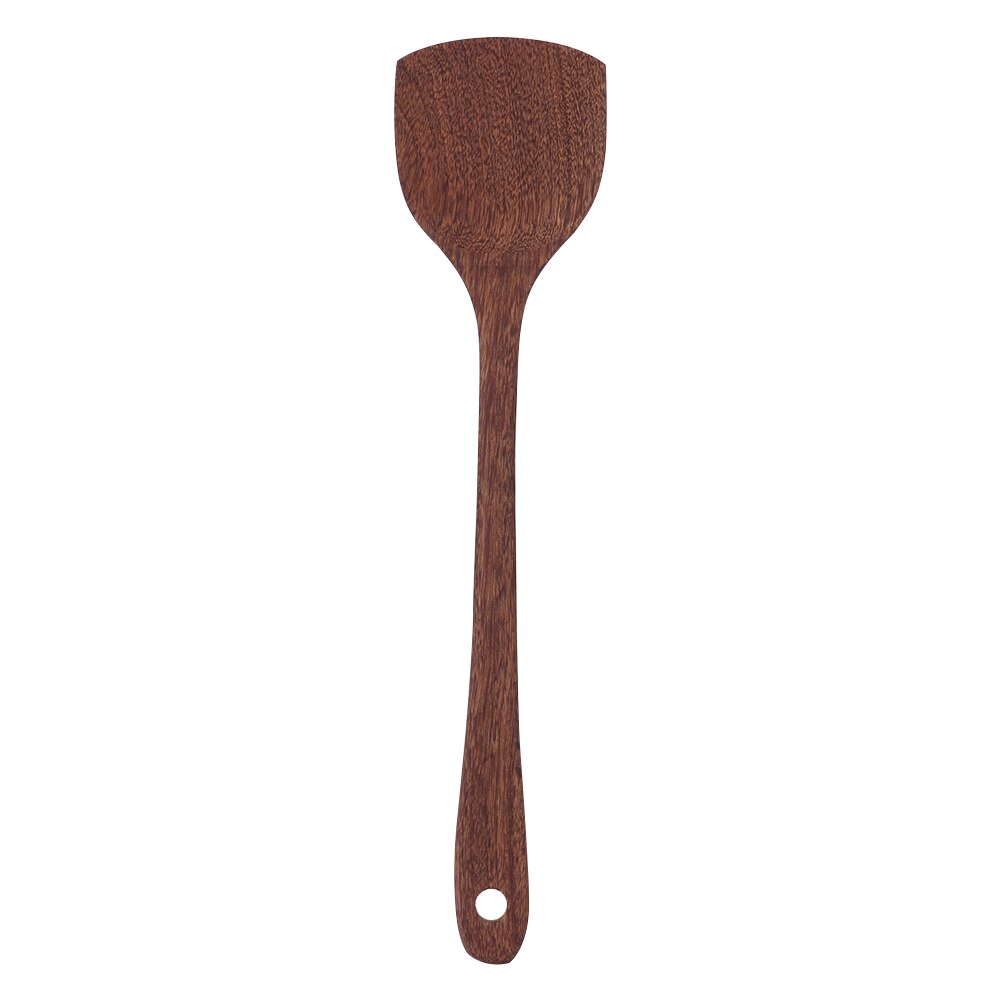 Wenge turner spatel spade matlagning köksredskap trä non-stick köksredskap för hushåll kökstillbehör: D