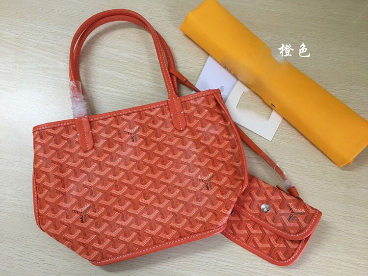 Bolso de diente de perro portátil, Simple y a la , de doble cara, Mini bolso de mano de cuero con flor, novedad de: Orange