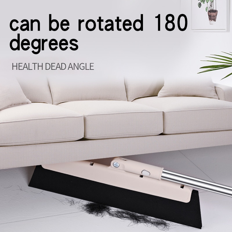 Mop Floor Squeegee with Stainless Steel Handle Removal of Water Household Cleaning Tool Window Cleanner Lazy Sweep