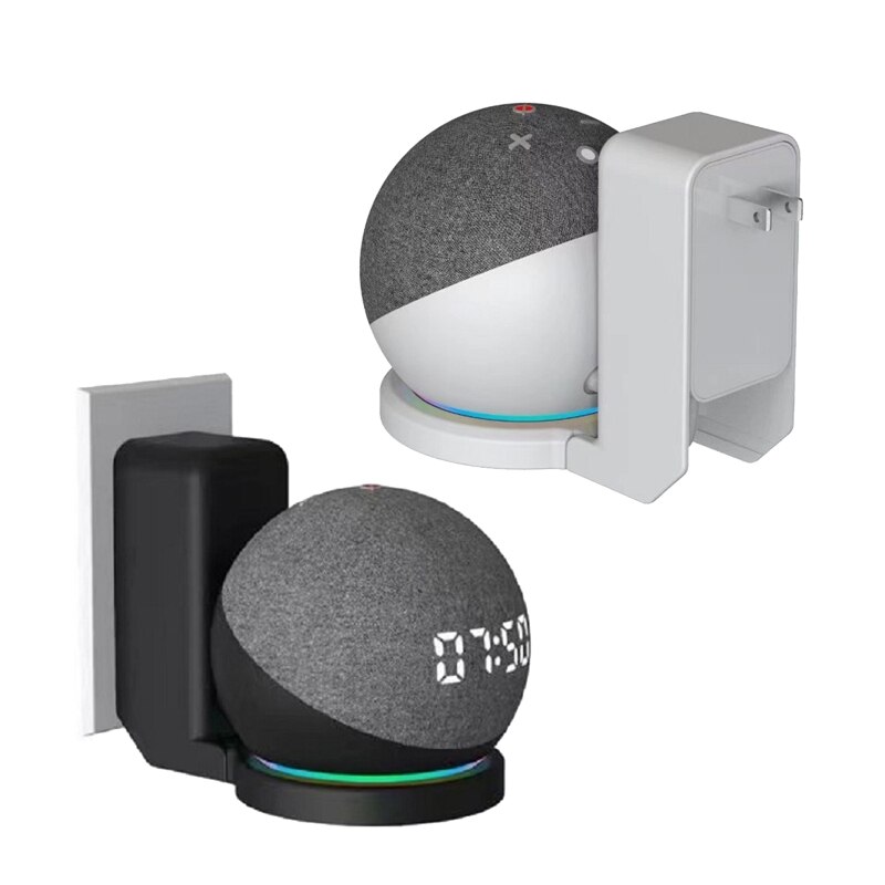 Soporte de montaje en pared para Alexa Echo Dot de 4ª generación, para altavoces inteligentes domésticos