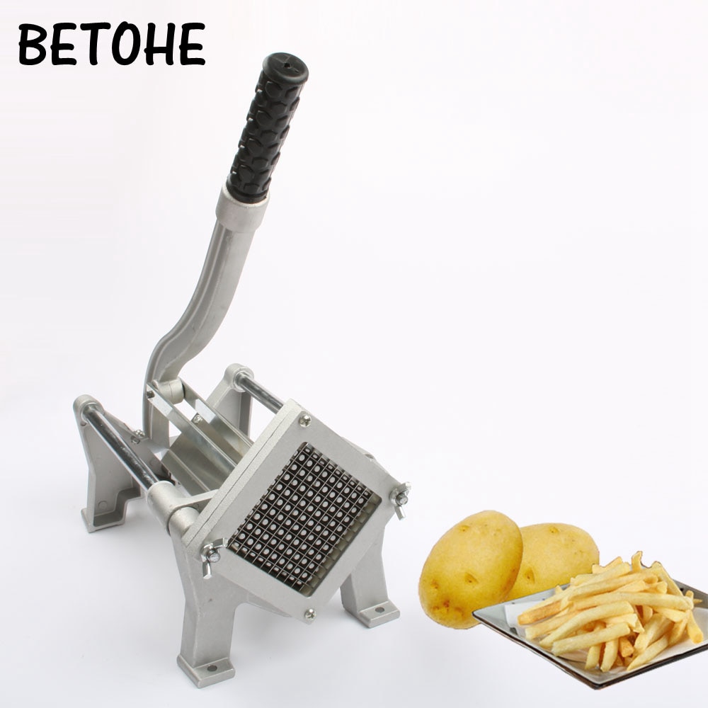 Coupe-frites manuel en acier allié, pour couper les frites et les fruits