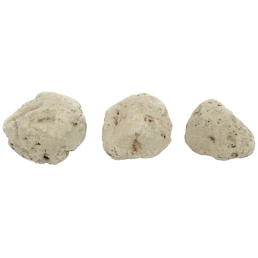 3pcs Floating Real Rocks Aquarium Water Plant fish tank Aquatic Landscape Models:S Diameter 4-5CM 3Pcs
