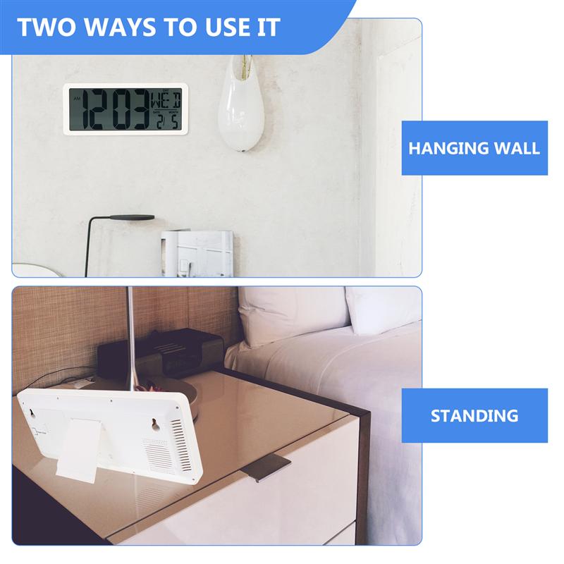 Alarm Clock Home Electronic Clock Fashionable Clock Large Screen Clock