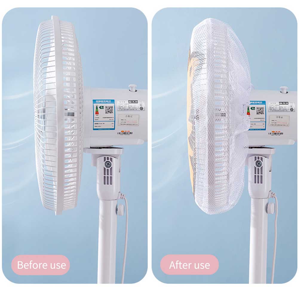 Lavable Anti-pincement main ménage rond filet garde enfant Protection ventilateur électrique couverture accessoires étanche à la poussière bureau dessin animé