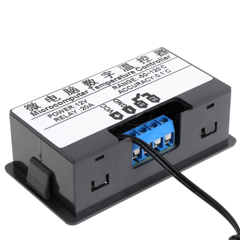 W3230 dc 12v 20a digitale temperatuurregelaar  -50-120 °c thermostaatregelaar