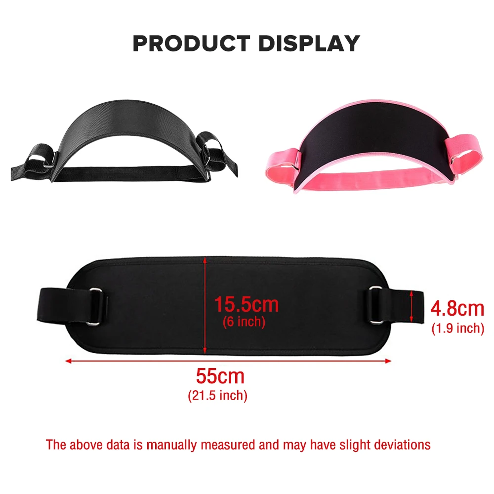 Hip Thrust Belt Oefening Billen Glute Bridge Workout Kettlebells voor Squats Longen Bruggen Dips Training Home Gym Apparatuur