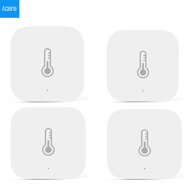 Original Aqara Sensor inteligente de temperatura y humedad de aire con Android IOS Mijia APP Control