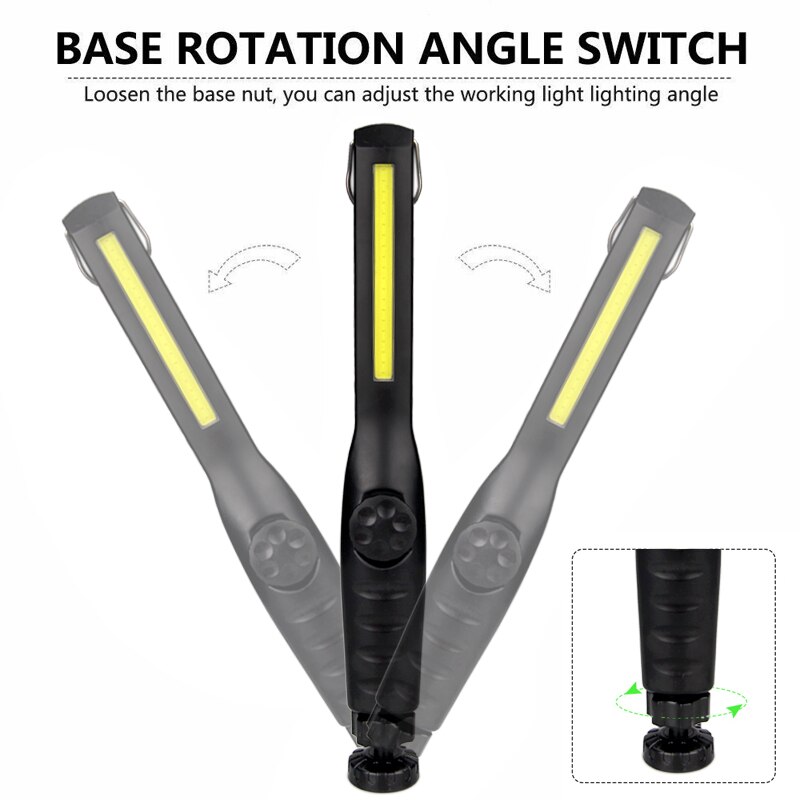 Portable COB Handheld Movable Work Lights USB Charging Multi-functional and Emergency Lights Portable LED Work Lights