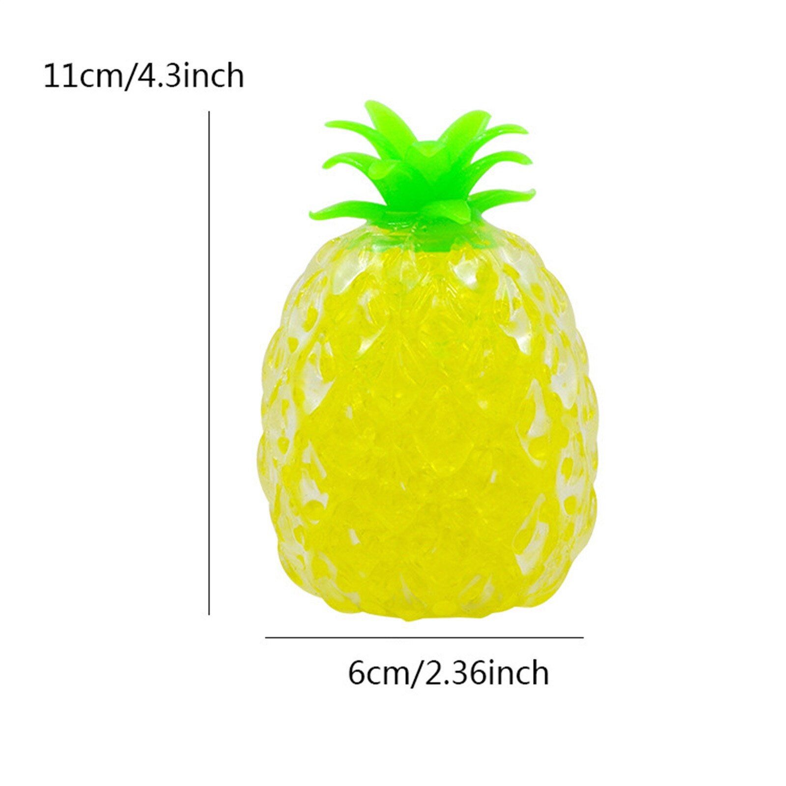 Spongy Bead Decompression Pineapple Decompression Toy Office Pressure Release Toy Pressure Reliever Toys Антистресс