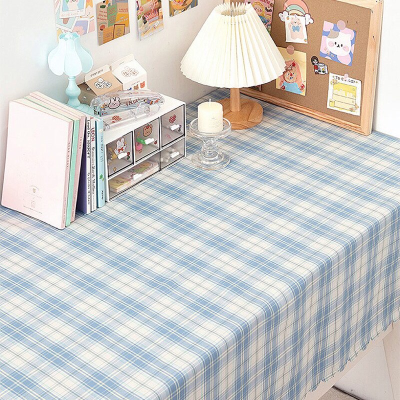 Mantel a cuadros para Mesa, tapete Rectangular para dormitorio, vestidor, escritorio, decoración De