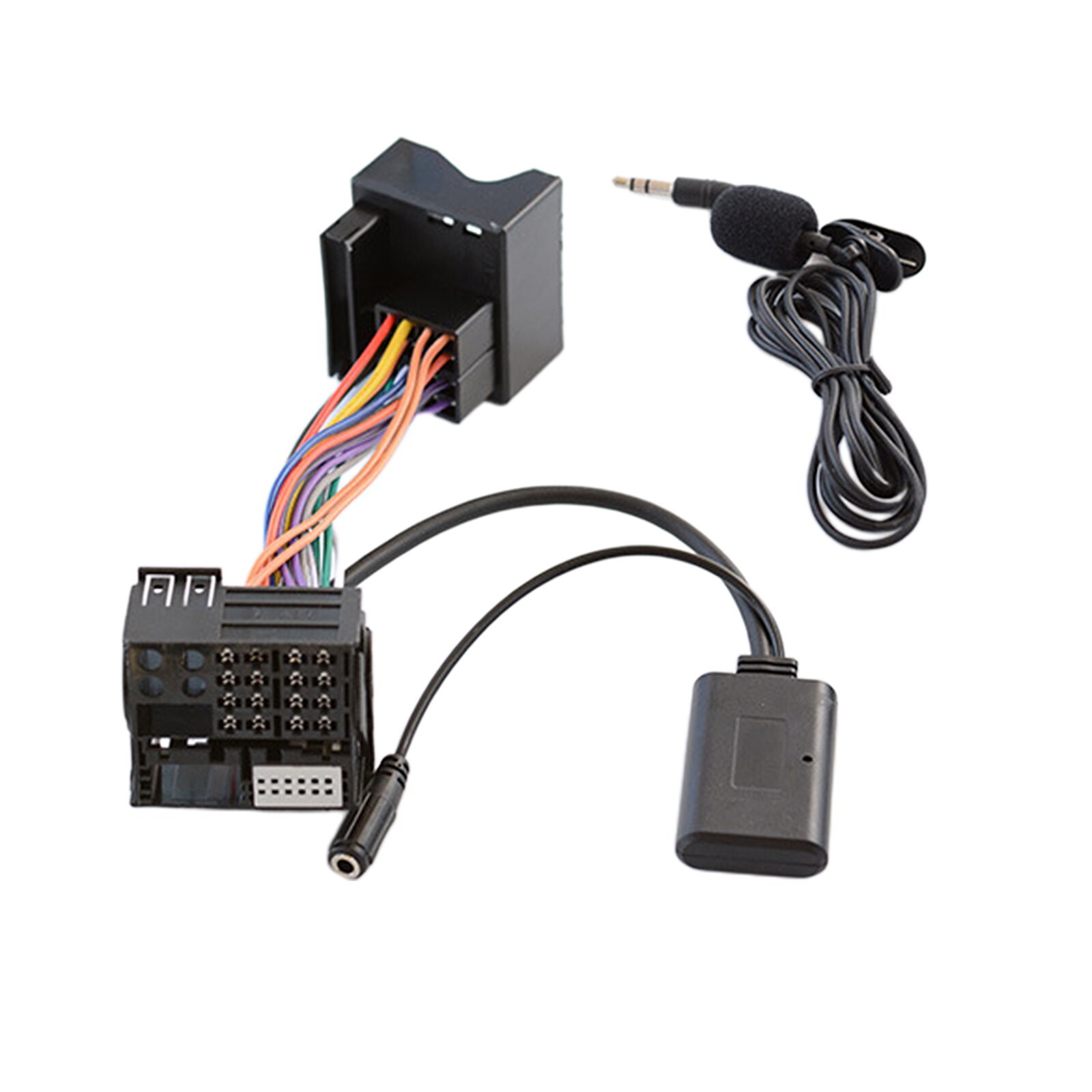 Auto Bluetooth 5.0 Aux Audio Kabel Adapter W/Microfoon Kit Voor Bmw E60 E63 E64 E65 E66 E81 E82 e87 E90 E91 E92