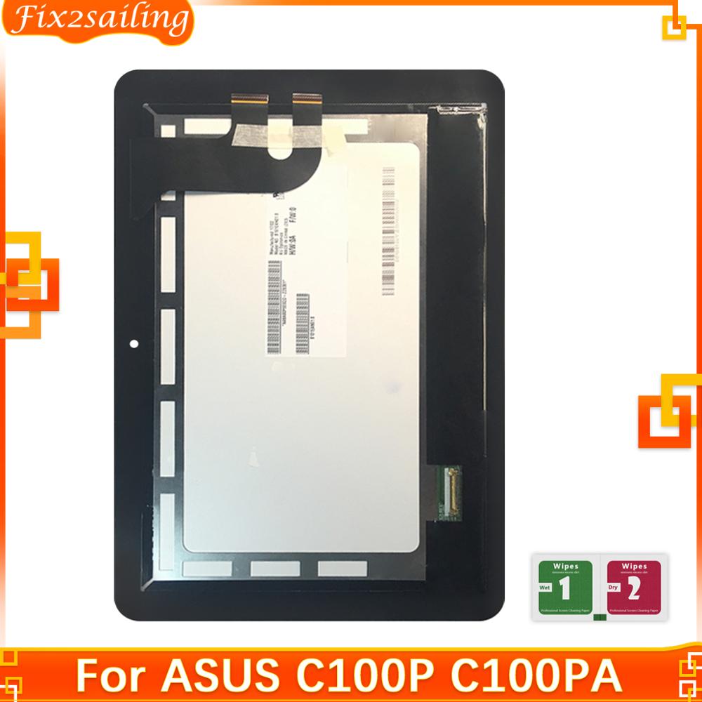 10.1 Inch Voor Asus C100P C100PA Lcd-scherm Touch Screen Assembly Voor Asus Chromebook Flip C100P C100PA Lcd