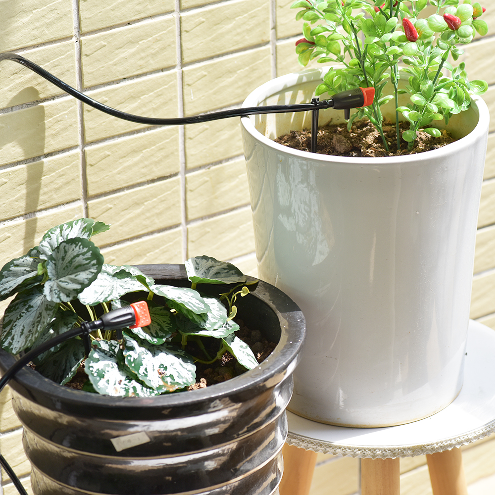 5-50Pcs Adjustable Irrigation Drippers Sprinklers 1/4'' Emitter Dripper Micro Drip Irrigation Sprinklers For Watering System