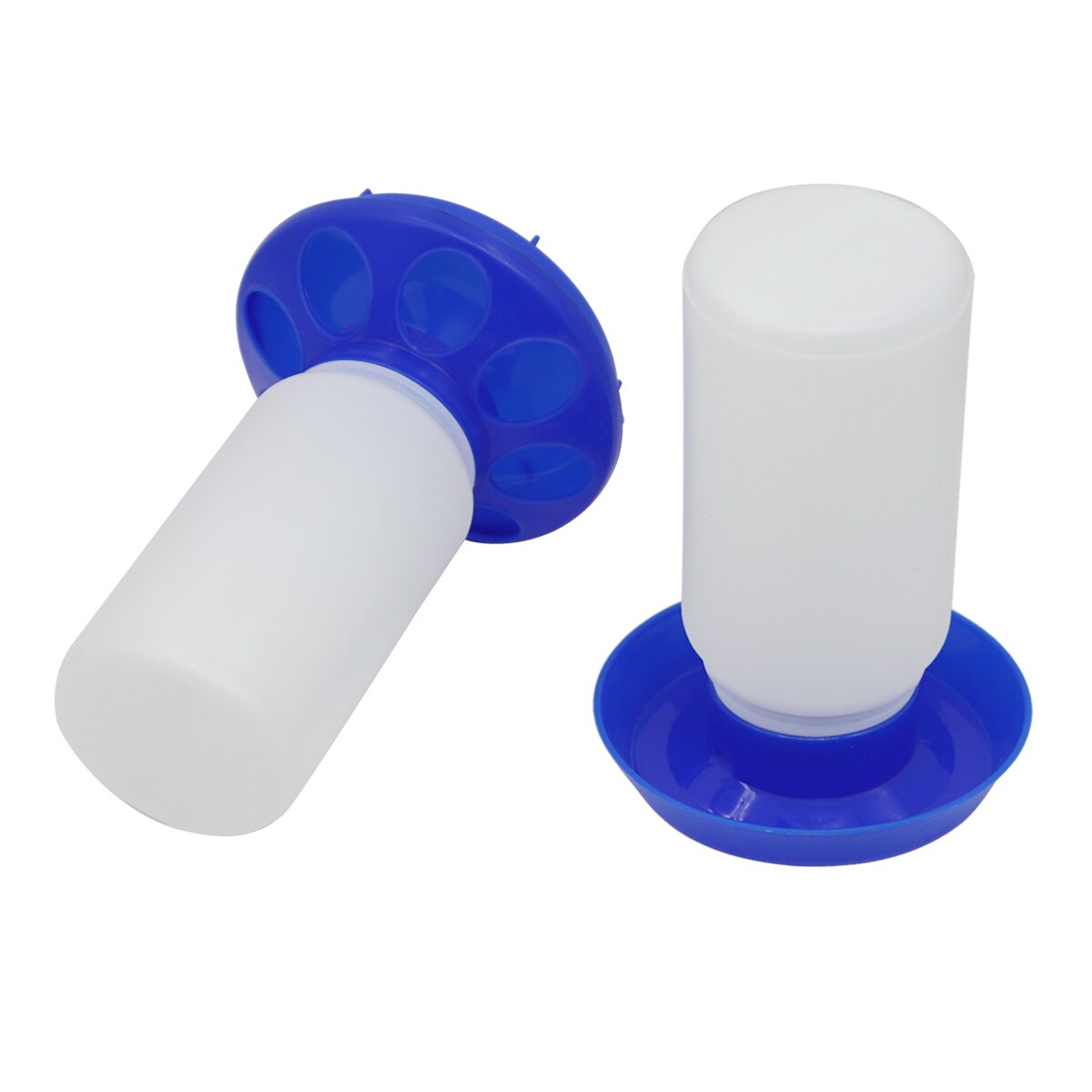 1 L Poultry Chicken Bird Food Water Bucket Feeder Tools Quail Pheasant Feed Bucket Poultry Farming Animals Feed Equipments