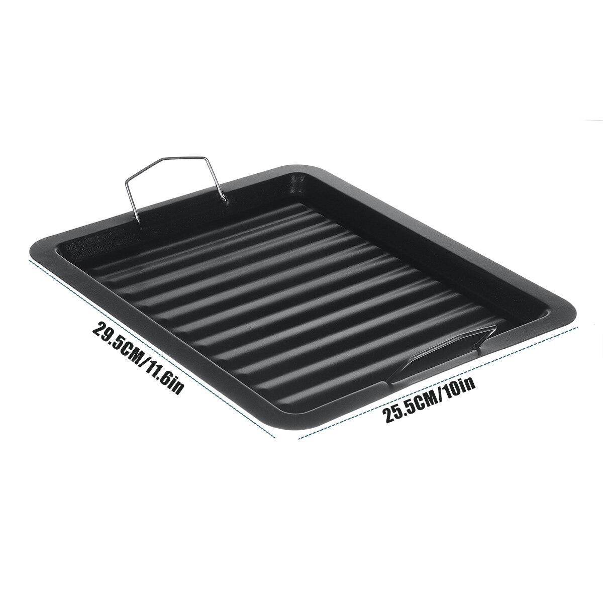 Non-stick Grill For Pan Outdoor Bbq Shopping Rootless Barbecue Plate Accessory Churrasqueira