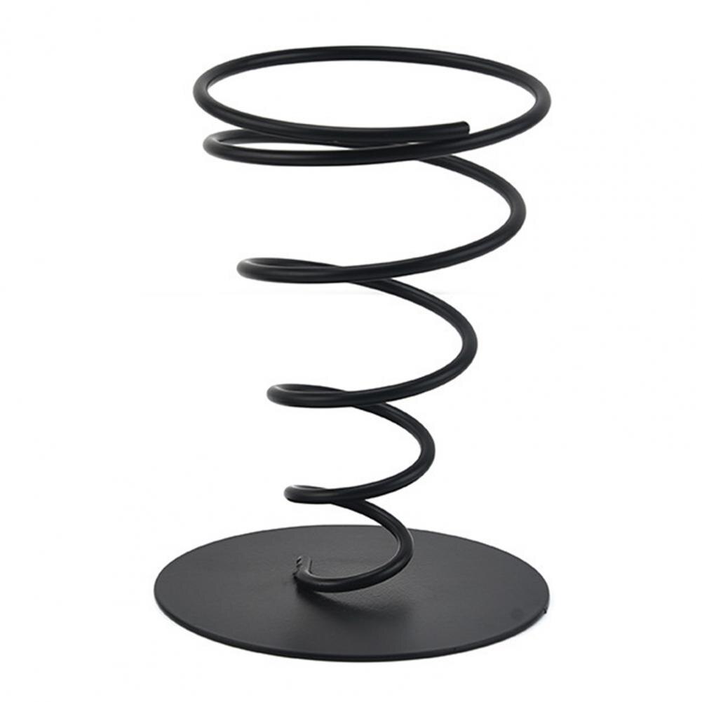 French Fries Stand Basket Fry Holder Rust Multi-purpose Wrought Iron Cone Snack Display Stand for Kitchen Party Supplies: A