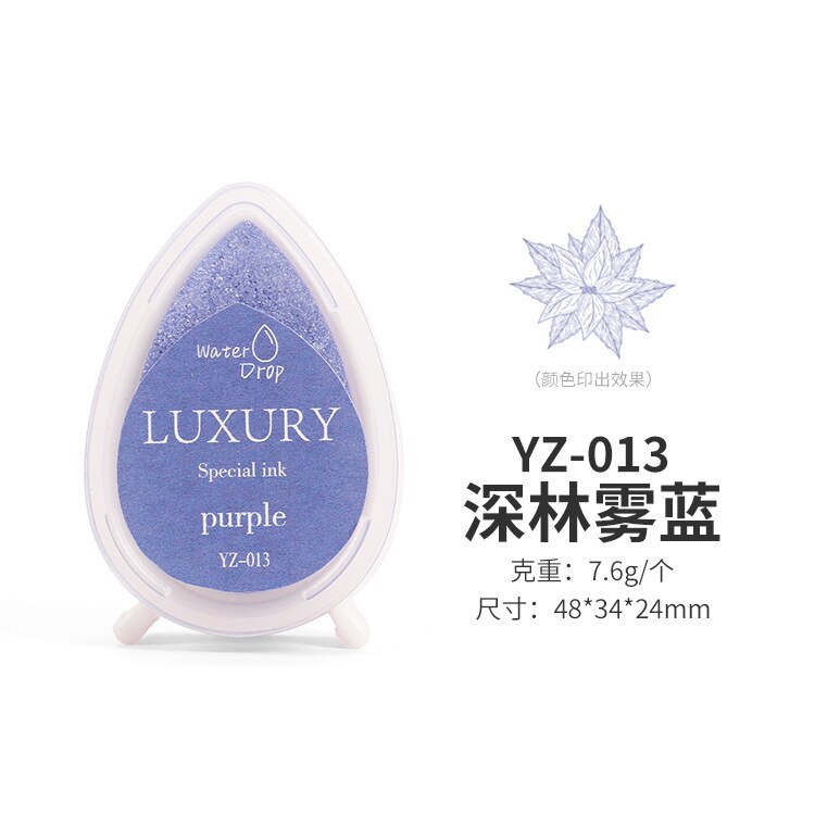 20 Rainbow Colors Diy Craft Scrapbooking Ink Pad Stamps: M