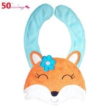 WEIXINBUY Neugeborenen Baby Spucktücher 60 Arten Bunte Tier Baumwolle Jungen Mädchen Baby Lätzchen Spucktücher Wasserdicht Bandana Lätzchen