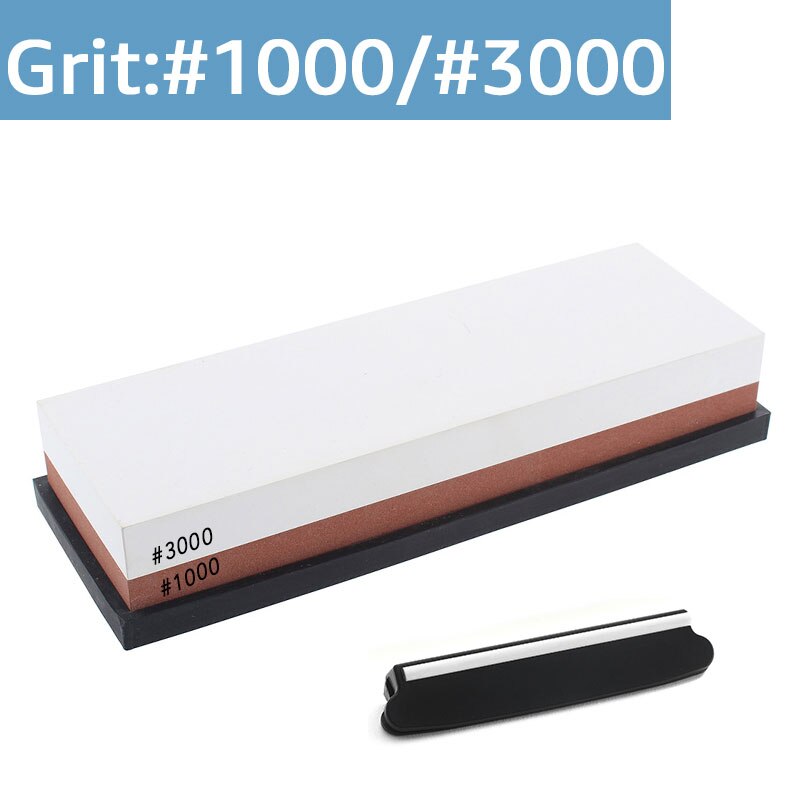 Knife Sharpener Whetstone Sharpening Stones grinding stone water stone kitchen Tool 2-IN-1 240 600 1000 3000 grit: 1000 3000 grit xin