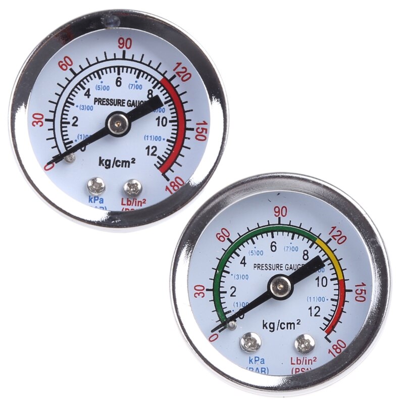 Luchtcompressor Manometer Perslucht Manometer 0 -180 Psi 0 -12 Bar Duurzaam