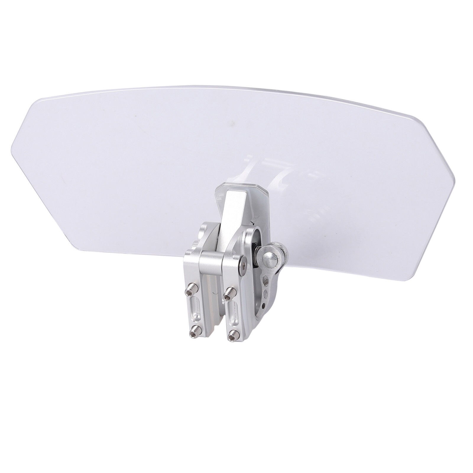 Universal Clear Windshield Motorcycle Windscreen Wind Screen Deflector Motorbike: Clear