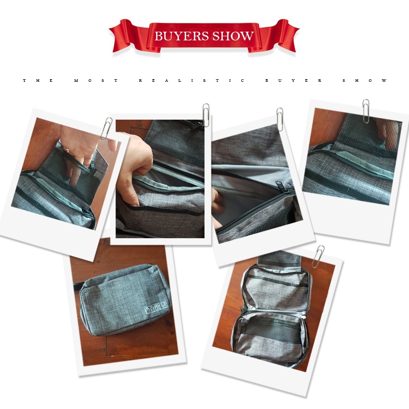 Women Men Travel Hanging Cosmetic Bag Makeup Necessary Toiletry Wash Organizer Beauty Vanity Make Up Pouch Luggage Accessories