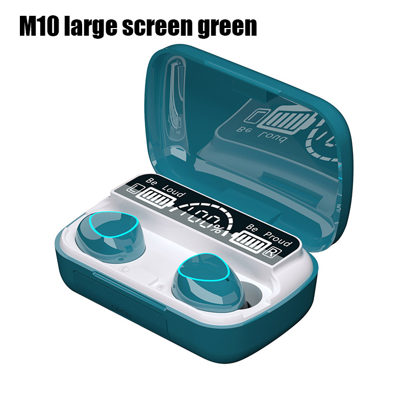 Ws Bluetooth 5.1 Koptelefoon 3500Mah Opladen Doos Draadloze Stereo Hoofdtelefoon Sport Waterdichte Oordopjes Headsets Met Microfoon: 002