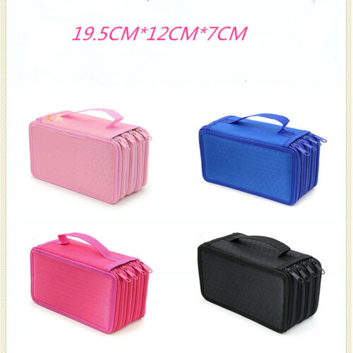 Hoge Capaciteit Doos Stationaire Pen Bag Make Opbergtas Pen Etui Opbergdoos Coin Houder Pen Briefpapier Case