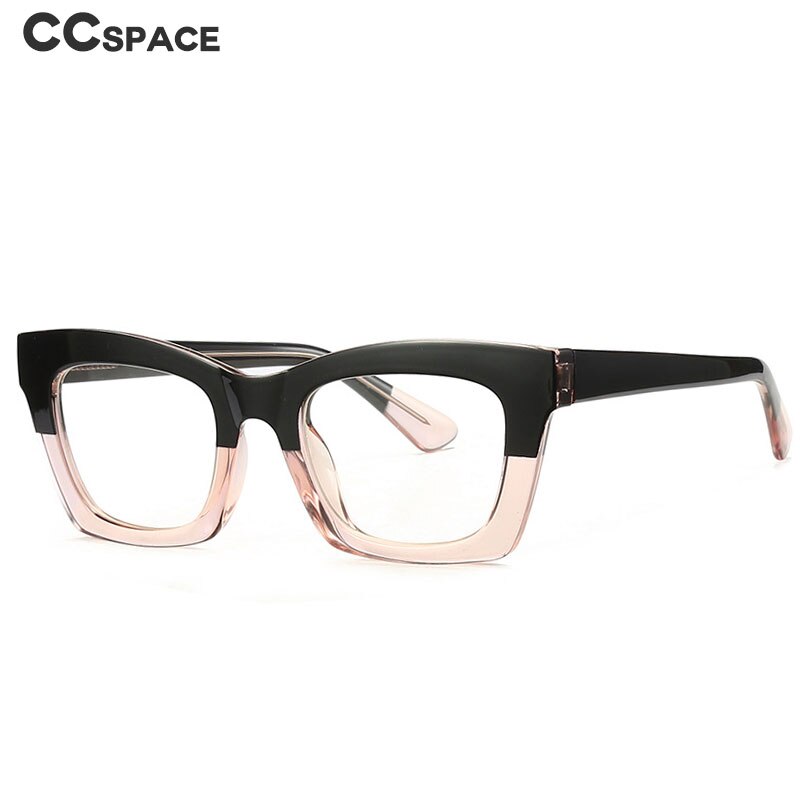 49524 TR90 Anti Blue Glasses Frames Cat Eye Retro Men Women Optical Computer Glasses